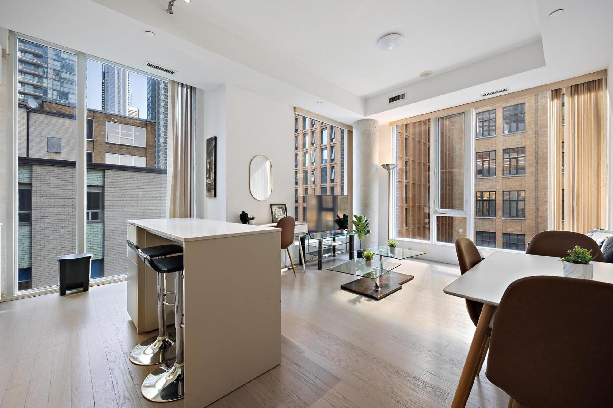 Trendy 1Bedroom Downtown Toronto Condo Exterior foto